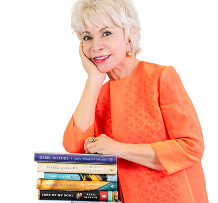 Imagen de la escritora chilena Isabel Allende.