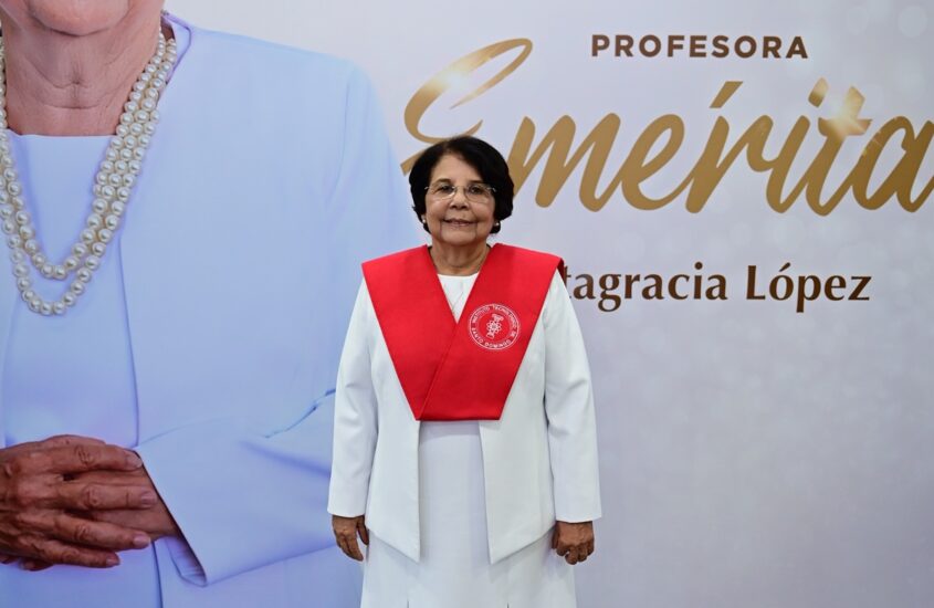 ¿Quién es la primera profesora emérita de INTEC?