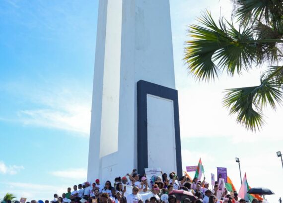 La movilización “Voces contra la Violencia”.