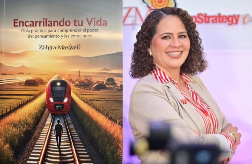 Zahira Maxwell lleva su voz y su libro “Encarrilando tu vida” al GlobalMind New York 2025