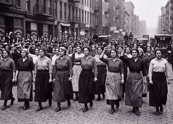 Todo empezó con las manos de las obreras. En 1857, cientos de costureras de la compañía Lower East Side de Nueva York salieron a las calles a exigir lo mínimo: jornadas de 10 horas —trabajaban más de 12—, salarios dignos y condiciones que no las mataran.