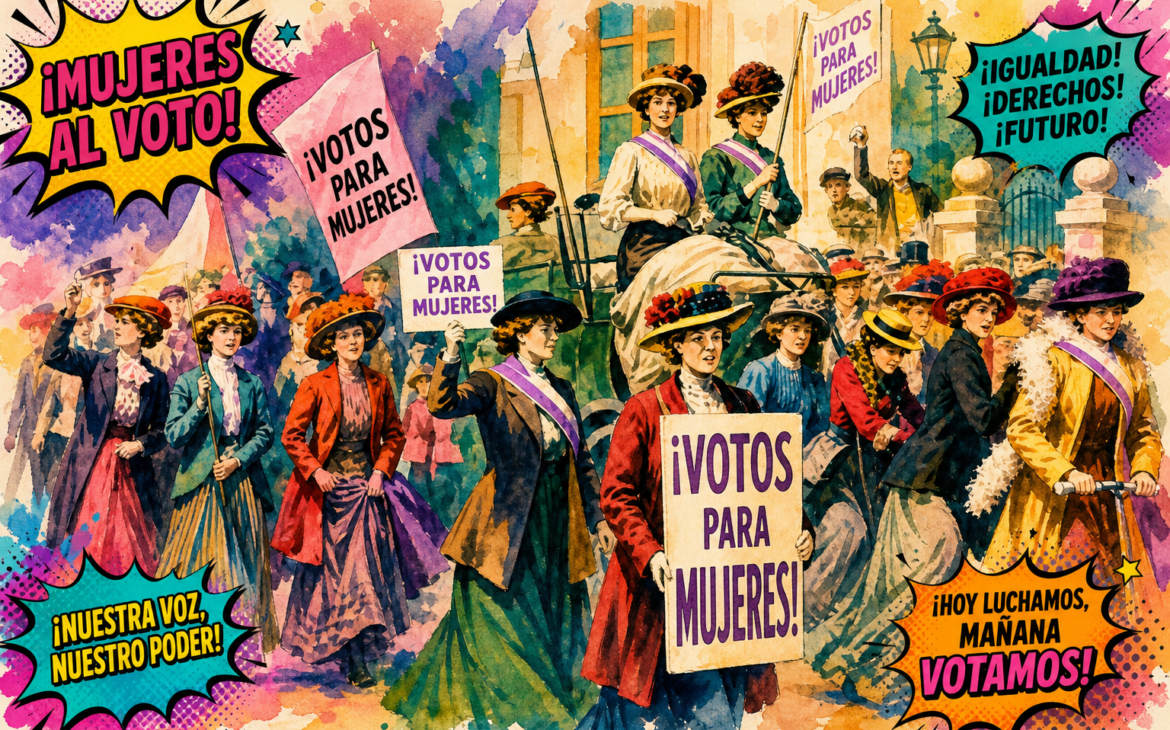 Con estas hazañas demostramos cómo el sufragismo representó la segunda ola feminista.