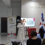La Ministra de la Mujer, Gloria Reyes, fue la conferencista magistral del Cuarto Foro de Mujeres Periodistas Dominicanas.