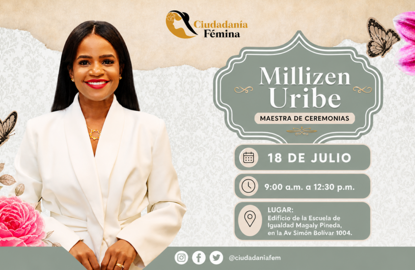 Millizen Uribe: la voz que conduce el debate del foro de mujeres periodistas