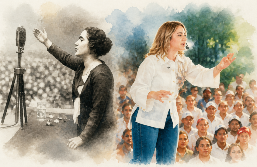 Si queremos una presidenta en 2028, el trabajo empieza ahora… Gloria Reyes lo sabe