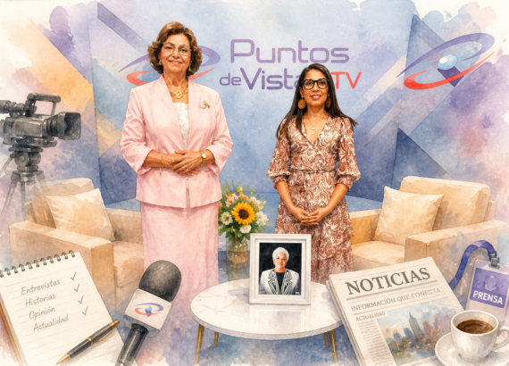 Entrevistada por Dania Goris, Lora Peña también destacó la importancia de que las nuevas generaciones cuenten con referentes del periodismo hecho por mujeres.