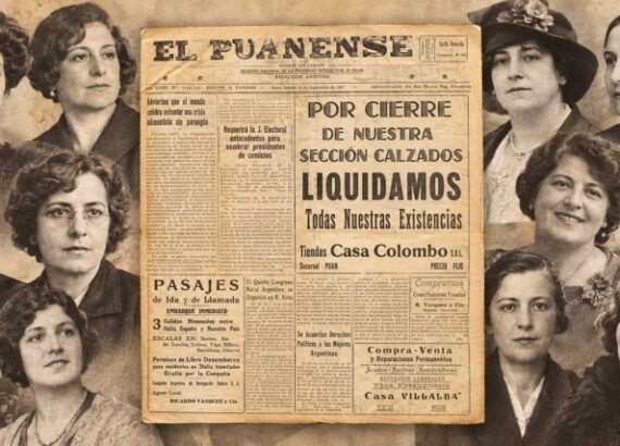 Como en nuestro país, aquella conquista histórica no nació de forma aislada, sino que comenzó a forjarse a fines del siglo XIX y principios del siglo XX, cuando diversas referentes y agrupaciones feministas llevaron sus reclamos a las calles, los tribunales y el Congreso para interpelar a una ciudadanía que las excluía de las decisiones políticas. (La recreación es del diario Todas las voces)