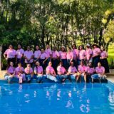 Las participantes en una imagen grupal.