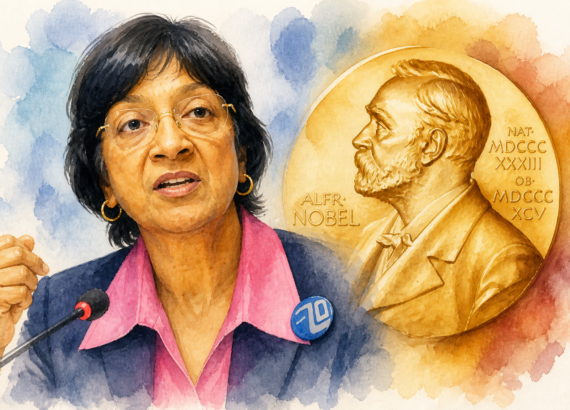 El Comité Nobel destacó que "la paz requiere justicia" y que en tiempos donde los tribunales internacionales sufren presiones y ataques, la figura de Navi Pillay encarna el valor moral necesario para exigir cuentas a los gobiernos y proteger a las poblaciones más vulnerables.